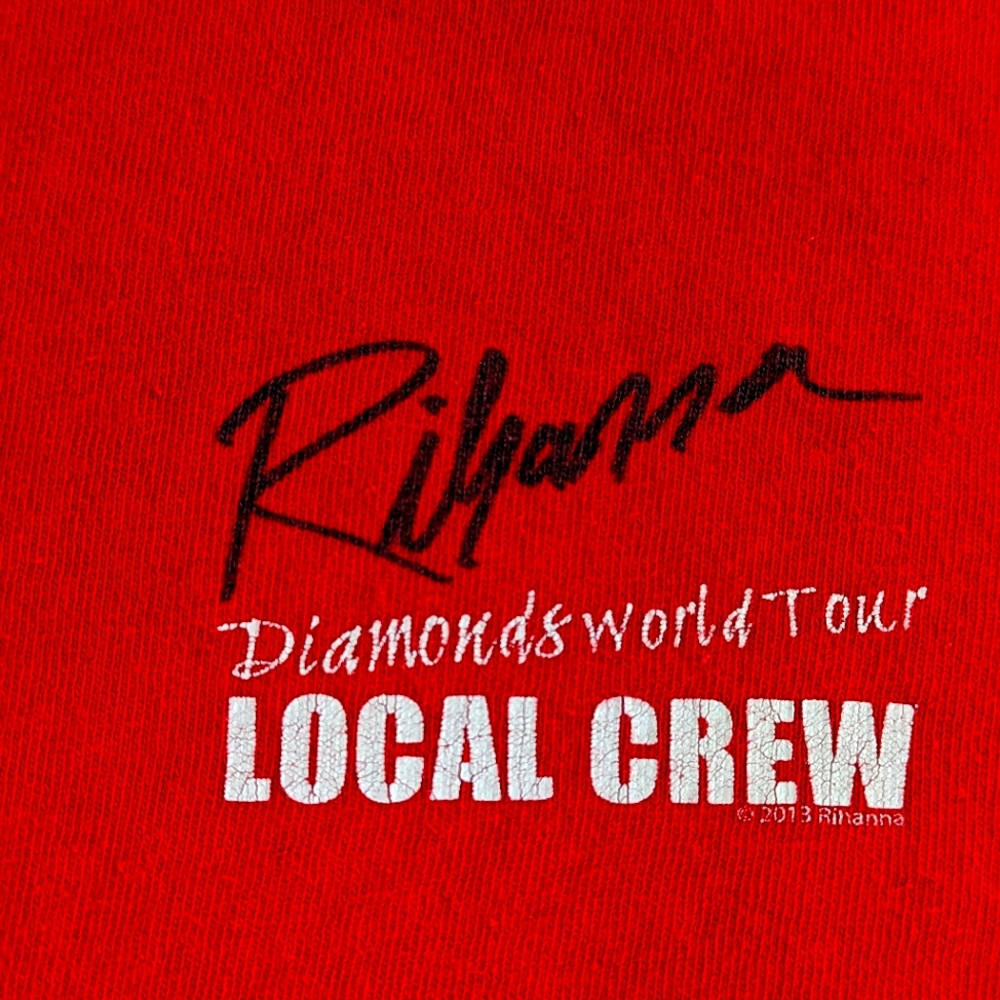 Rihanna Local Crew 2013 Diamonds World Tour XL